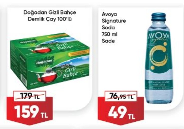 Doğadan Gizli Bahçe Demlik Çay 100'Lü