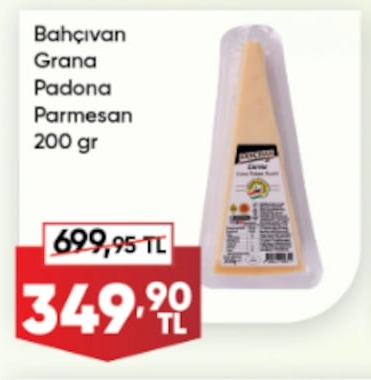 Bahçıvan Grana Padona Parmesan 200 Gr