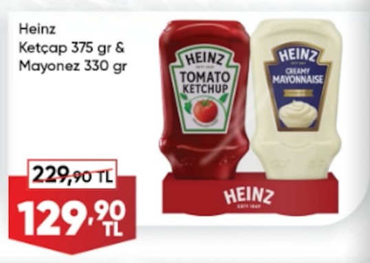 Heinz Ketçap 375 Gr & Mayonez 330 Gr