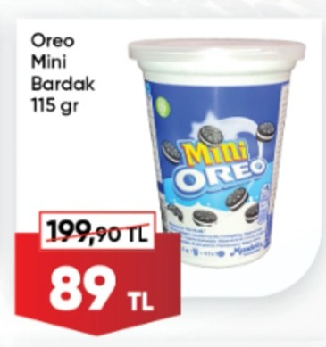 Oreo Mini Bardak 115 Gr