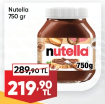 Nutella 750 Gr
