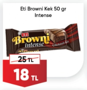 Eti Browni Kek 50 Gr Intense