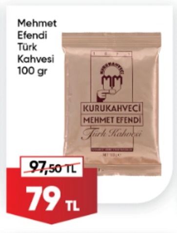 Mehmet Efendi Türk Kahvesi 100 Gr