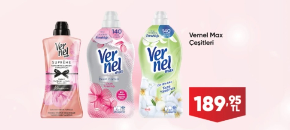 Vernel Max Çeşitleri