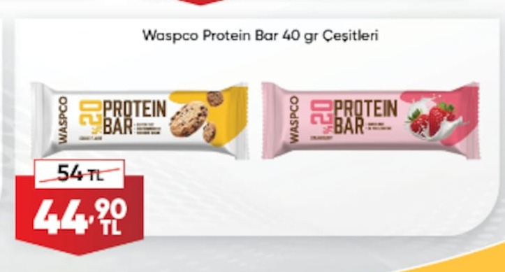 Wasco Protein Bar Çeşitleri 40G Protein Bar