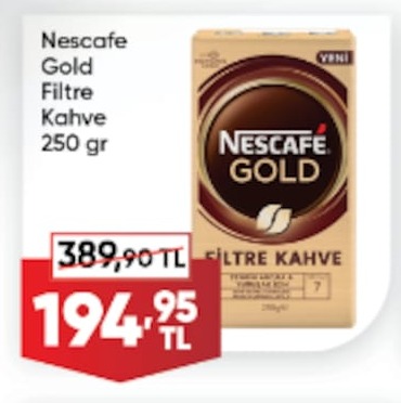 Nescafe Gold Filtre Kahve 250 Gr