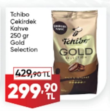 Tchibo Gold Selection Çekirdek Kahve 250G