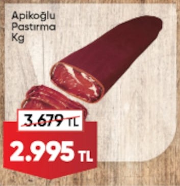 Apikoğlu Pastırma Kg