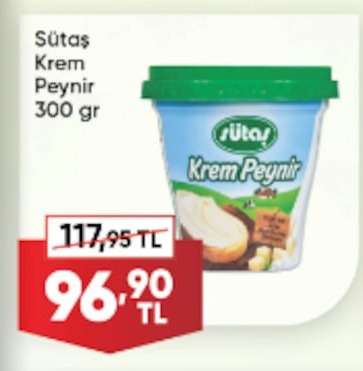 Sütaş Krem Peynir 300 Gr