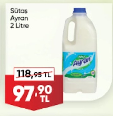 Sütaş Ayran 2 Litre