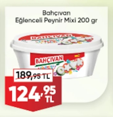 Bahçıvan Eğlenceli Peynir Mixi 200 Gr