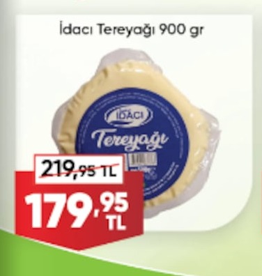 İdacı Tereyağı 900 Gr