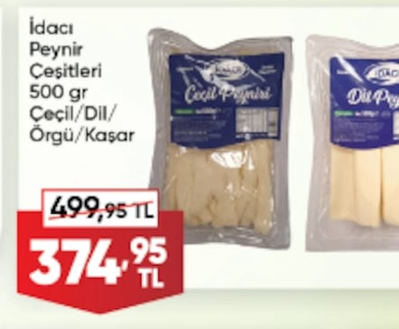 İdacı Peynir Çeşitleri 500 Gr