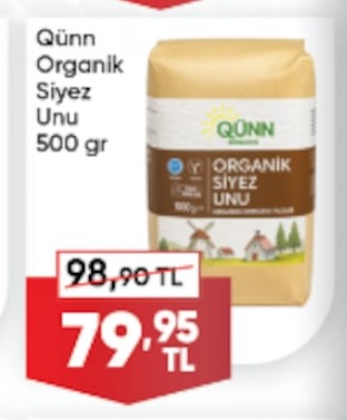 Qünn Organik Siyez Unu 500 Gr