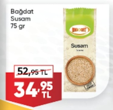 Bağdat Susam 75Gr