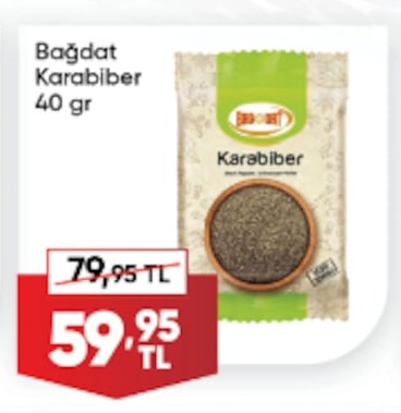 Bağdat Karabiber 40 Gr
