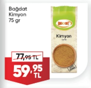 Bağdat Kimyon 75 Gr