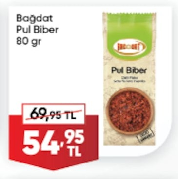 Bağdat Pul Biber 80 Gr
