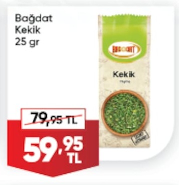 Bağdat Kekik 25 Gr