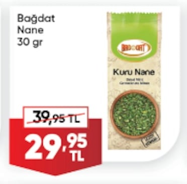 Bağdat Nane 30Gr