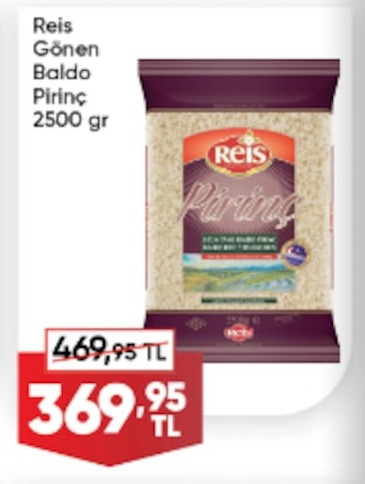 Reis Gönen Baldo Pirinç 2500 G