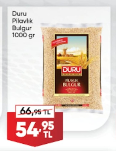 Duru Pilavlık Bulgur 1000 G