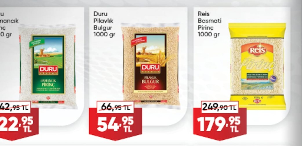 Duru Osmancık Pirinç 1000G