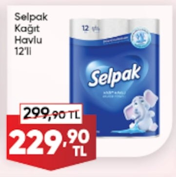 Selpak Kağıt Havlu 12'Li