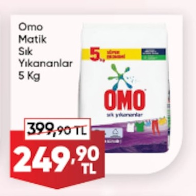 Omo Matik Sıvı Yıkananlar 5 Kg