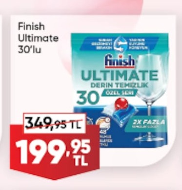 Finish Ultimate Çoklu Paket 30'Lu