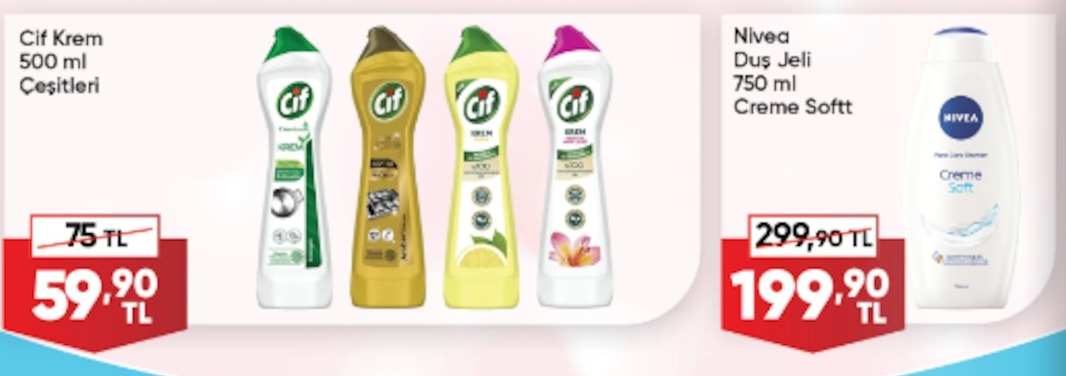 Cif Krem 500Ml Çeşitleri