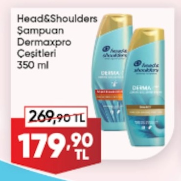 Head&Shoulders Şampuan Dermaxpro Çeşitleri 350 Ml