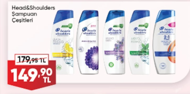 Head & Shoulders Şampuan Çeşitleri