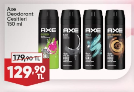 Axe Deodorant Çeşitleri 150 Ml