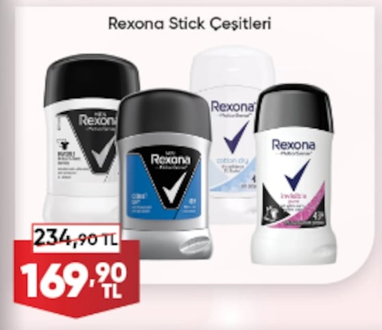 Rexona Stick Çeşitleri Deodorant