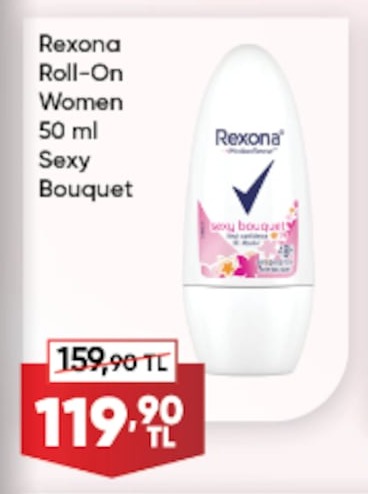Rexona Roll-On Women 50 Ml Sexy Bouquet
