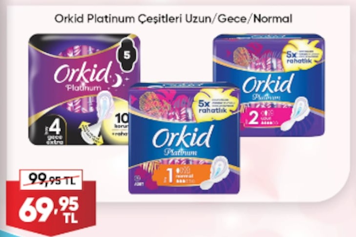 Orkid Platinum Çeşitleri Uzun/Gece/Normal