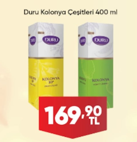 Duru Kolonya Çeşitleri 400Ml