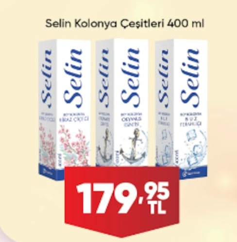 Selin Kolonya Çeşitleri 400Ml
