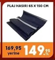 Plaj Hasırı 65 X 150 Cm