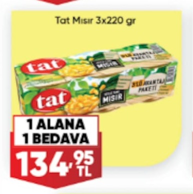 Tat Mısır 3X220Gr