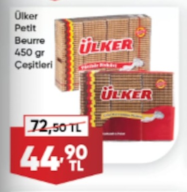Ülker Petit Beurre Çeşitleri 450Gr