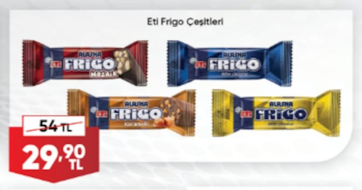Eti Frigo Çeşitleri