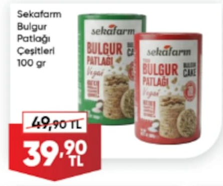 Seka Farm Bulgur Patlağı Çeşitleri 100 Gr