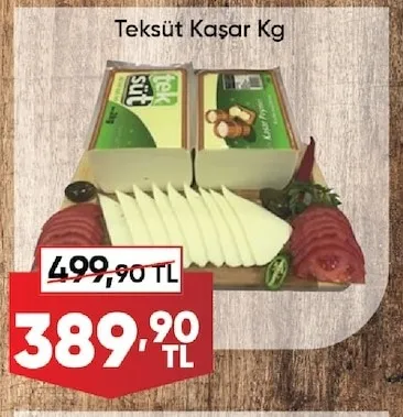 Teksüt Kaşar Kg
