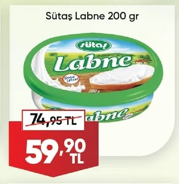 Sütaş Labne 200 Gr