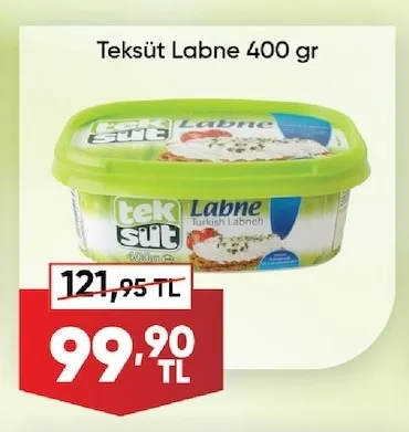 Teksüt Labne 400 Gr