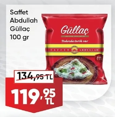 Saffet Abdullah Güllaç 100 Gr