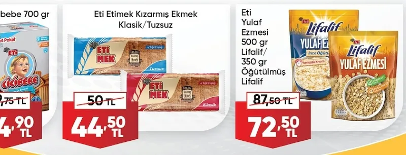 Eti Etimek Kızarmış Ekmek Klasik/Tuzsuz