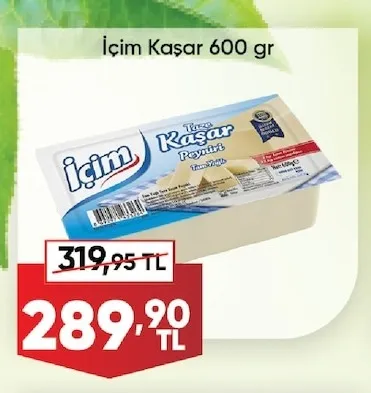 İçim Kaşar 600 Gr